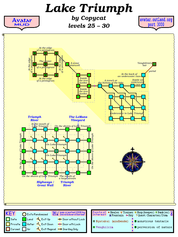 Avatar MUD Area Map - Lake Triumph.GIF