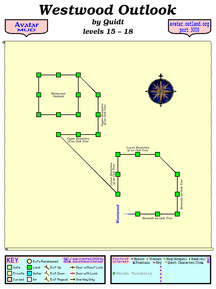 Avatar MUD Area Map - Westwood Outlook.GIF